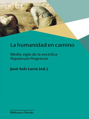 cover image of La humanidad en camino